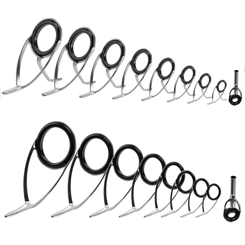 Reel Repair Kit - 釣り竿用セラミックリング修理キット,9ユニット