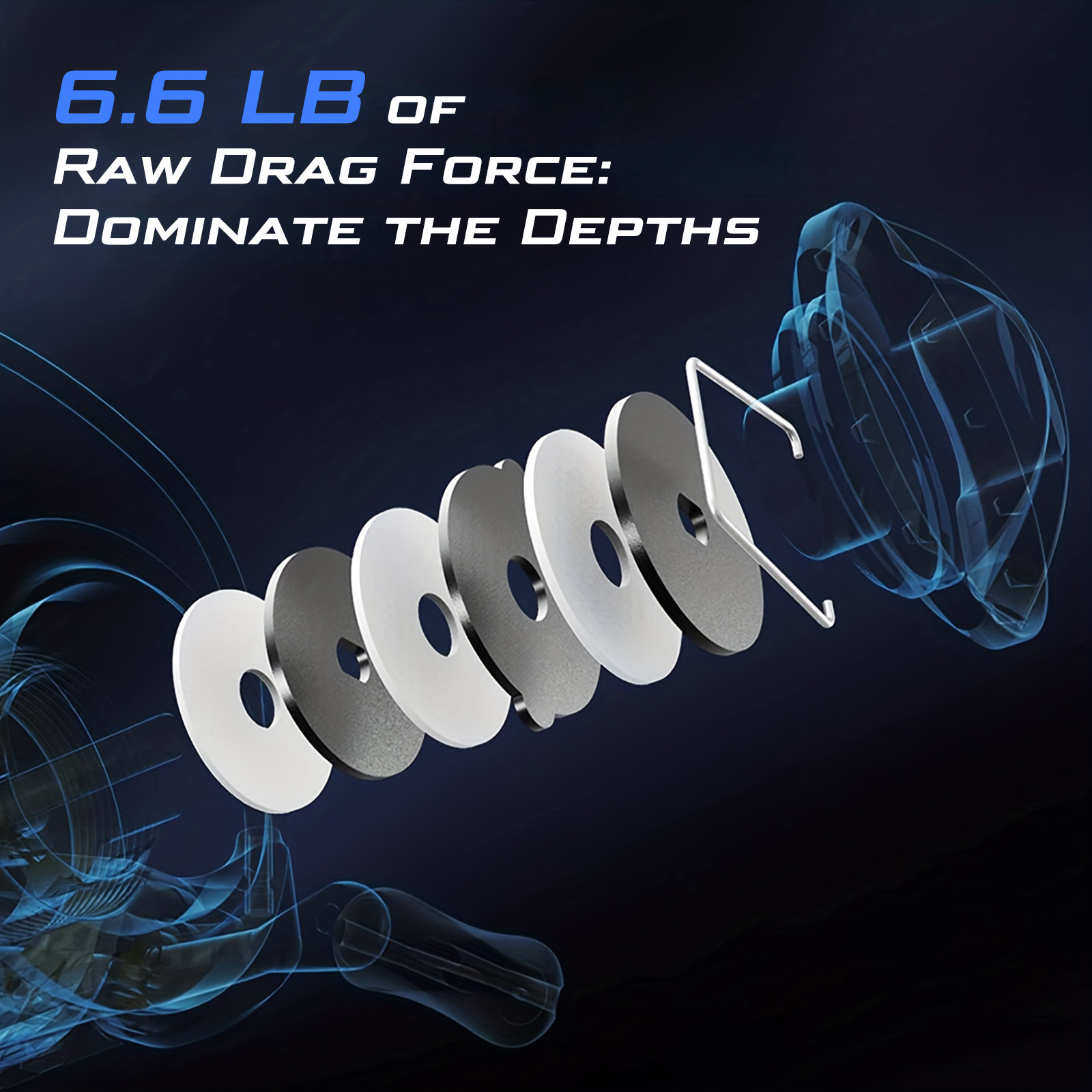 Goture 新しいアイスフィッシングリール冬ギア比 5.2 - Ice Fishing Reel のレビューと価格