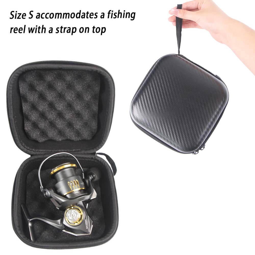 JSFUN フィッシングリールケース S/M/L PU ツイ - Spincast Reel のレビューと価格