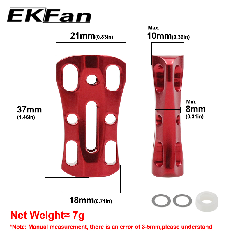 EKFan 1個 アルミ合金製中空フラットスピニングベイトキ - Spincast Reel のレビューと価格