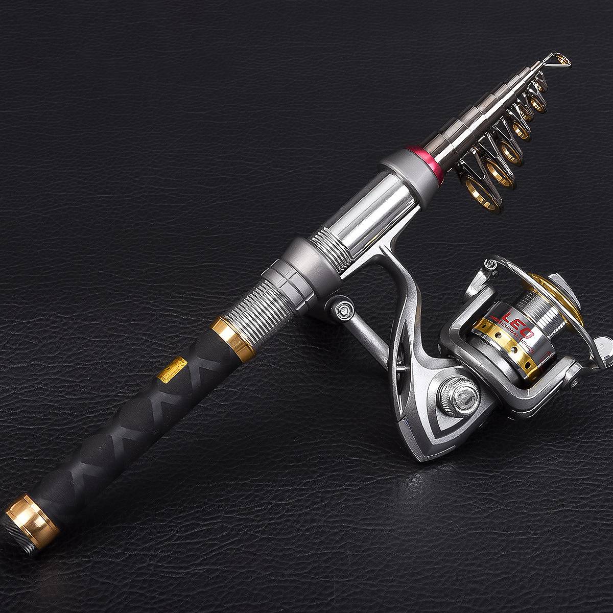 AD45 釣り竿リールコンボ カーボン製伸縮式釣り竿リール  - Reel Bag のレビューと価格