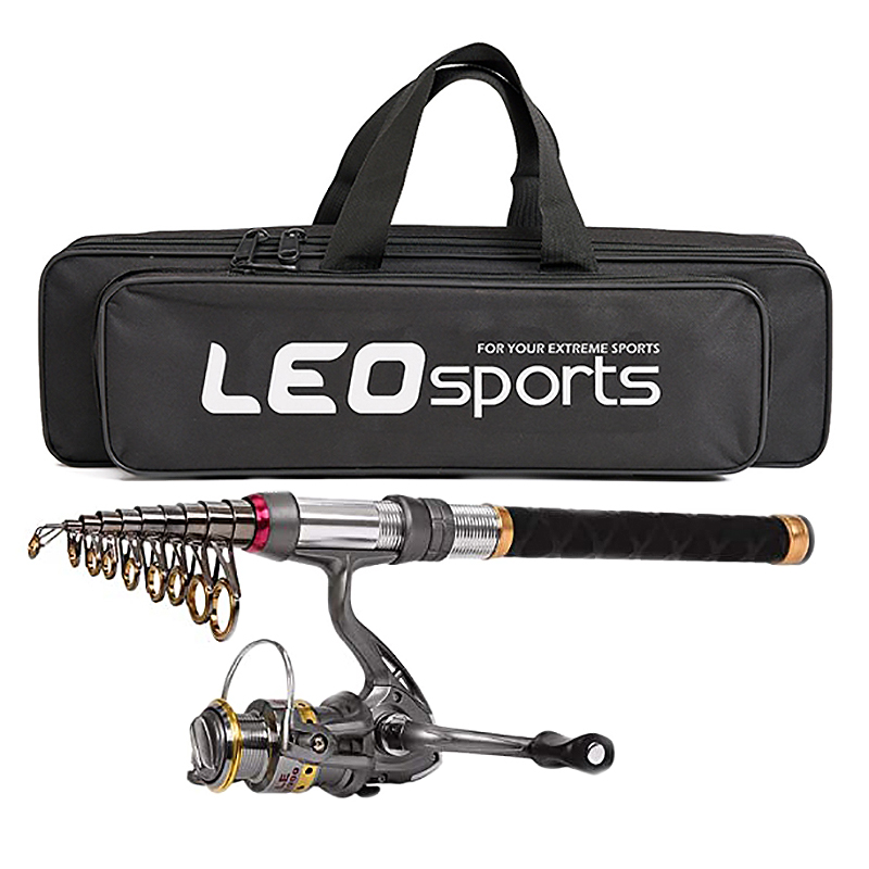 AD45 釣り竿リールコンボ カーボン製伸縮式釣り竿リール  - Reel Bag のレビューと価格