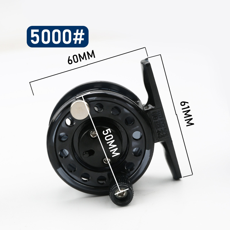 軽量で持ち運び可能なセンターピンベイトキャスティングリール、 - Ice Fishing Reel のレビューと価格