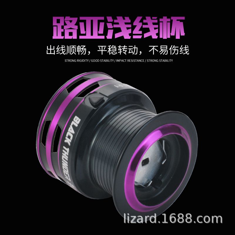 メタルヘッド浅スプールスピニングリール ステンレススチールシ - Ice Fishing Reel のレビューと価格