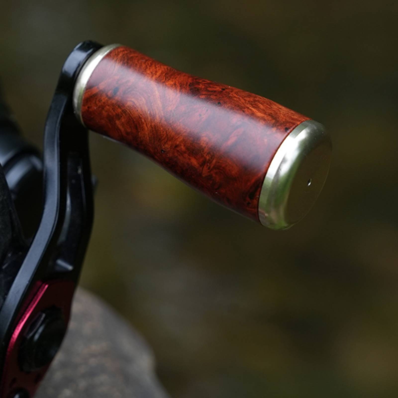 2個入り釣り用リールハンドルノブ交換用木製リールノブハードウ - Reel Handle のレビューと価格