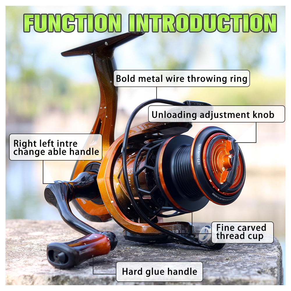 Josby-スピニングフィッシングリールシリーズ、メタルライ - Ice Fishing Reel のレビューと価格