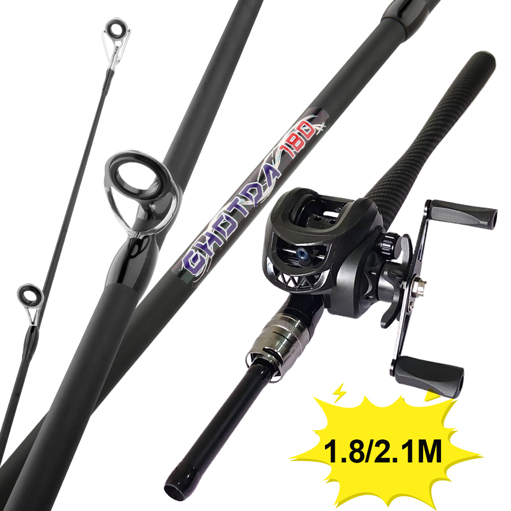 釣りセット ベイトキャスティング ルアーロッド＆リールセット - Spincast Reel のレビューと価格