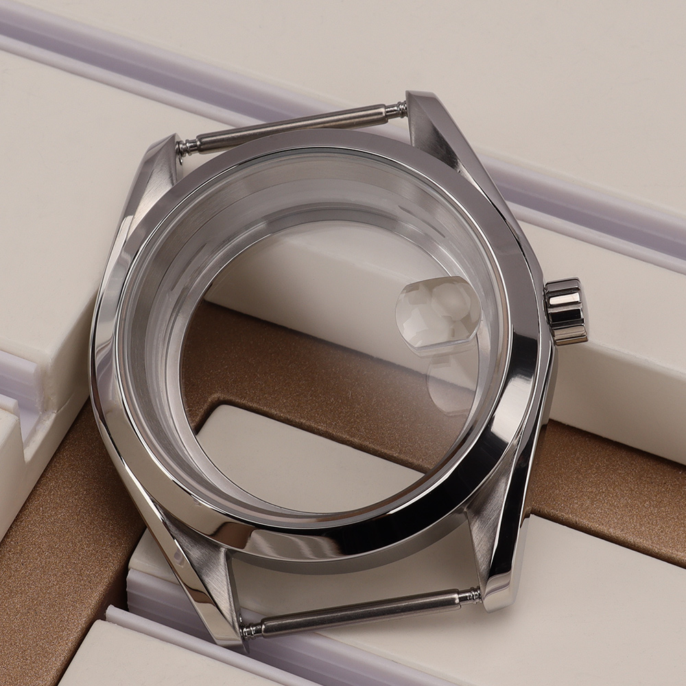 NH35ケース 39mm ベベルエッジ ポリッシュベゼル 腕 - Reel Case のレビューと価格