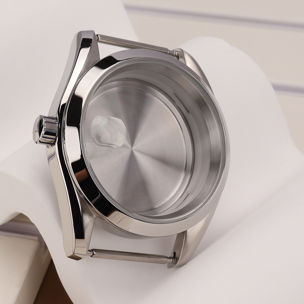 NH35ケース 39mm ベベルエッジ ポリッシュベゼル 腕 - Reel Case のレビューと価格