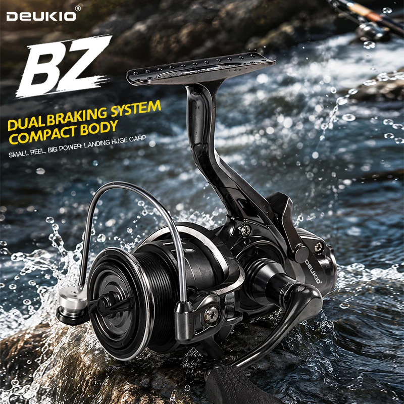 DEUKIO ミニダブルブレーキデザイン釣りスピニングリール - Ice Fishing Reel のレビューと価格